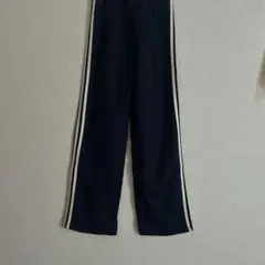 ネイビー サイドストライプ ジャージパンツ