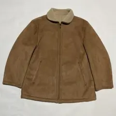 美品 J.PRESS フェイクムートンジャケット ボア LL ジェイプレス