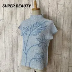SUPER BEAUTY スーパービューティー プリーツカットソーのサムネイル