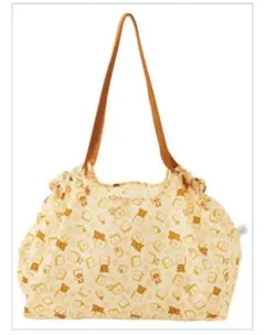 すてきな奥さん2022年新春1月号付録　リラックマの巾着型BIGお買い物バッグ