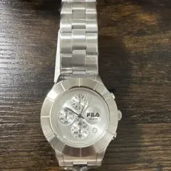 FILA メンズ 腕時計 クォーツ シルバー