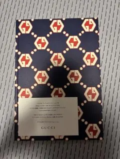 GUCCI ノートブック 方眼タイプ　シール　ステッカー付きのサムネイル