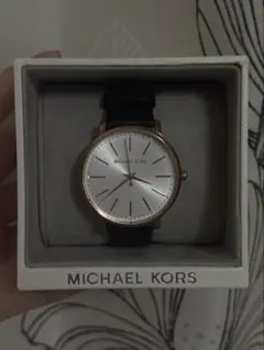 MICHAEL KORS 腕時計 ブラック×ローズゴールドのサムネイル