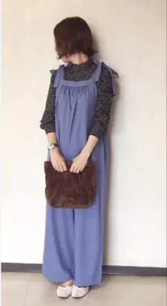 サロペット ワイドパンツ　アーバンリサーチ　オールインワン