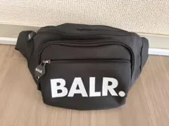 BALR. 久保建英愛用 ボディバッグ ウエストバッグ 黒 ボーラー 
