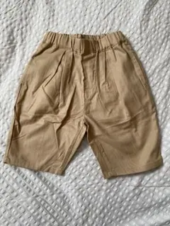 【新品・タグ付】petit main プティマイン　7分丈　タックパンツ　90㎝