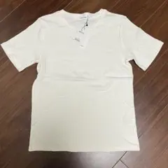 メイソングレイ　トップス　tシャツ リブ素材　ホワイト　白　半袖のサムネイル