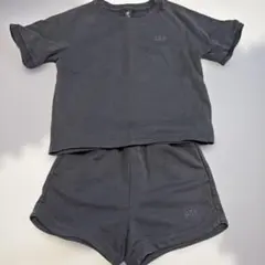 GAP キッズ　 ダークグレー セットアップ