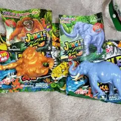 JUNGLE&CO.　アジアゾウ　スマトラオラウータン