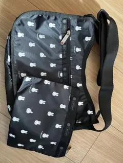 レスポートサック　ミッフィーアンドダーンブラック　クラシックホーボー&ポーチ