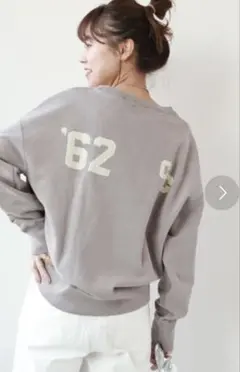 ジャーナルスタンダードレリューム ヴィンテージ加工スウェット