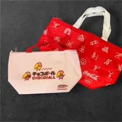 チョコボール コカコーラ ランチバッグ 2点セット