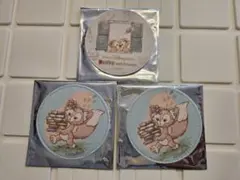 ダッフィーアンドフレンズ コースター 3枚セット