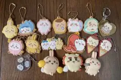 ちいかわ　クッキーチャームコット　はさむんです　キーホルダー　17点　まとめ売り