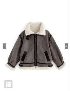 襟2Wayムートンボアブルゾン[k9056b]