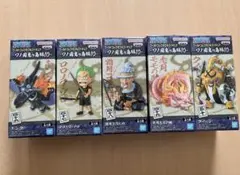 特価 ワンピース ワールドコレクタブルフィギュア ワノ国鬼ヶ島編10 5体セット