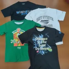 【4枚セット】バスケットボールTシャツ　サイズ140.150
