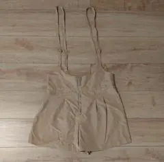 【未使用】サロペット ショートパンツ Mのサムネイル