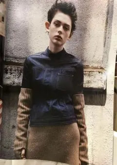 〓DIESEL BLACK GOLD〓 WOOL knitスリーブ アームカバー