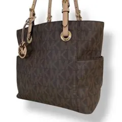 美品　マイケルコース　大容量　A4可 トートバッグ　ショルダーバッグ　MK柄