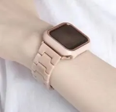 新品未使用☆アップルウォッチ プラスチック バンド 38/40/41mm ピンク