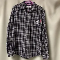 スヌーピー長袖メンズシャツ(Mサイズ) ひぢゃこはん専用のサムネイル