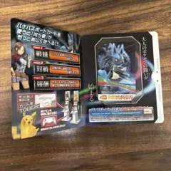 ポッ拳 ルカリオ ロケテ　バナパスポートカード 台紙付き ポケモン ポッ拳 ルカリオ ロケテ バナパスポートカード 台紙付き