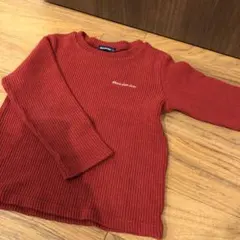 Moujonjon 長袖ニット110 レッド