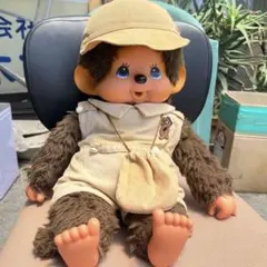モンチッチ　激レア　1974年 sekiguchi ぬいぐるみ　Ｌサイズ40cmのサムネイル