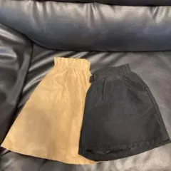 子供服  120cm(2枚セット)グローバルワークスカート、パンツ