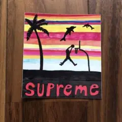 【最安値】supreme ステッカー DUNK ダンク バスケット シュプリーム