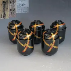 【極美品】輪島塗 熨斗蒔絵 箸洗 蒔絵師 清風 塗師 能州 天然木 五客揃 共箱 極美品】輪島塗 熨斗蒔絵 箸洗 蒔絵師 清風 塗師 能州 天然木 五客揃