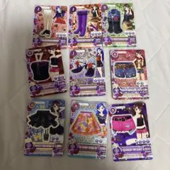 アイカツ カードセット 9枚