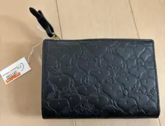 新品　スヌーピー　SNOOPY 本革　折り財布　レディース　財布PEANUTSのサムネイル