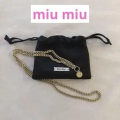 miu miu ロゴネックレスのサムネイル