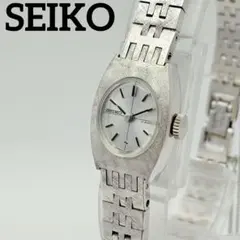 ★SEIKO セイコー 稼働 手巻き 腕時計 21石 レディース シルバー 希少