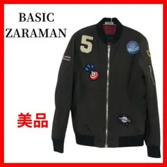 zaraman ザラマン　ブルゾン　ナイロンジャケット　ワッペン　B959