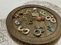 イヤリング等まとめ売り 18点セット｜Lattice多め｜イヤーカフ・リング入り