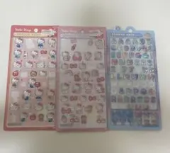 ボンボンドロップシール　3枚セット(使いかけ)