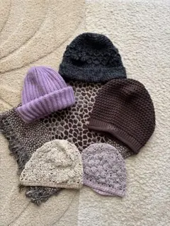 ニット帽5点セット