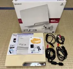 PS3 160GB ホワイト 本体 動作確認済み