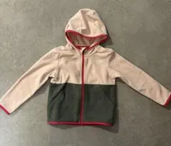 ピンク フリースジャケット