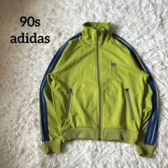 希少 70s アディダス デサント トラックジャケット 4号 緑 ADS-4F