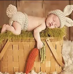 うさぎの衣装セット ニューボーンフォト用