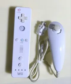 Wii リモコン ヌンチャクセット白 ホワイト 任天堂純正品