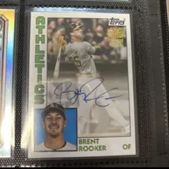 BRENT ROOKER topps archives 直筆サインカード