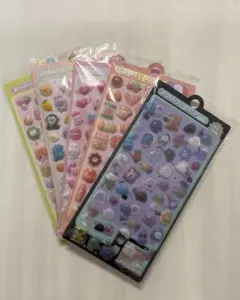 【3Dシール】5シートセット
