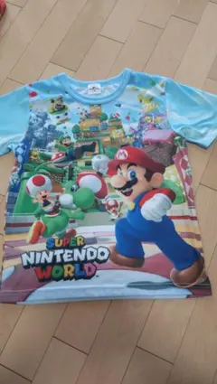 ユニバ　USJ スーパーニンテンドーワールド マリオ　スーパーマリオ Tシャツ