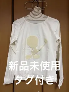 Callaway Tweety ニット切替 タートルネック 長袖Tシャツ