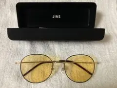JINS メガネ　FASHION METAL ナイトユース 度なし　ジンズ